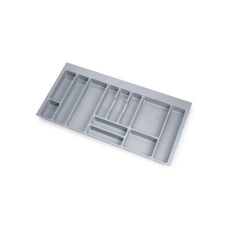 EMUCA CUBERTERO OPTIMA PARA CAJÓN UNIVERSAL, MÓDULO 1.000MM, PLÁSTICO, GRIS