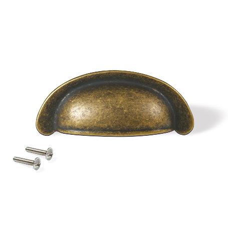 EMUCA TIRADOR PARA MUEBLE MARRAKECH, L77MM, INTEREJE 64MM, ZAMAK, BRONCE