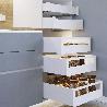 EMUCA CAJÓN EXTERIOR PROTONE 30KG CON GUÍAS DE EXTRACCIÓN TOTAL Y CIERRE SUAVE, ALTURA 178MM, PROFUNDIDAD 450MM, AC