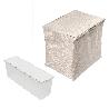 EMUCA KIT DE BANDEJA AUXILIAR, CESTO Y BASTIDOR REGULABLE QUARTZ PARA ARMARIOS, GUÍAS DE CIERRE SUAVE Y EXTRACCIÓN 
