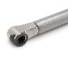 EMUCA PISTÓN PARA PUERTAS ELEVABLES THIN, DIÁMETRO 12MM, CON ENGANCHES, 80KG, ACERO Y PLÁSTICO, PINTADO NÍQUEL MATE