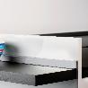 EMUCA LOTE DE 2 COPETES RECTANGULARES PARA COCINA MINILINE CON ACCESORIOS DE INSTALACIÓN, 2 BARRAS DE LONGITUD 2.35