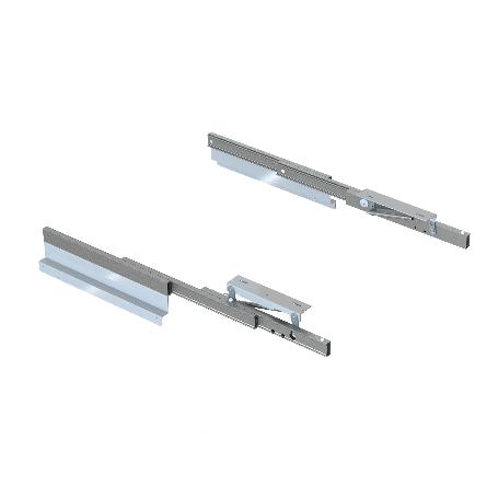 EMUCA GUÍAS PARA MESA EXTENSIBLE Y ELEVABLE OPLÀ FOLDING+39, ALUMINIO, ANODIZADO INOX