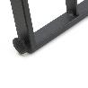 EMUCA JUEGO DE ESTRUCTURAS PARA ESTANTERÍA LADER, ALTURA 1150MM, ACERO, PINTADO NEGRO
