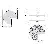 EMUCA JUEGO DE BANDEJAS GIRATORIAS SHELVO 3/4, PARA MÓDULO 900MM, PLÁSTICO Y ALUMINIO, GRIS
