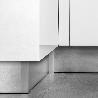EMUCA LOTE DE 2 ZÓCALOS PARA COCINA PLASLINE CON ACCESORIOS DE UNIÓN, ALTURA 150MM, 2 BARRAS DE LOGNITUD 2.35M, PLÁ