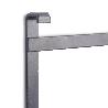 EMUCA ESTANTE PARA UTENSILIOS DE COCINA TITANE, ACERO, GRIS ANTRACITA