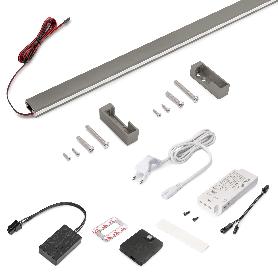 EMUCA KIT DE BARRA PARA ARMARIO LUXE, TIRA LED 4,5X8 NEONLYNX V, SENSOR DE MOVIMIENTO RF SMART Y CONVERTIDOR SMART 